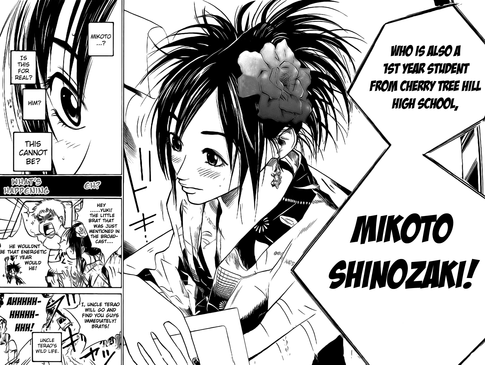 Over Drive Chapter 19 page 2 - Chapter 19 : 19rpm - Silent men are deep and dangerous.