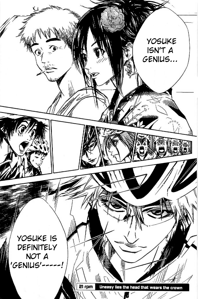 Over Drive Chapter 21 page 1 - Chapter 21 : 21rpm - Uneasy lies the head that wears a crown.