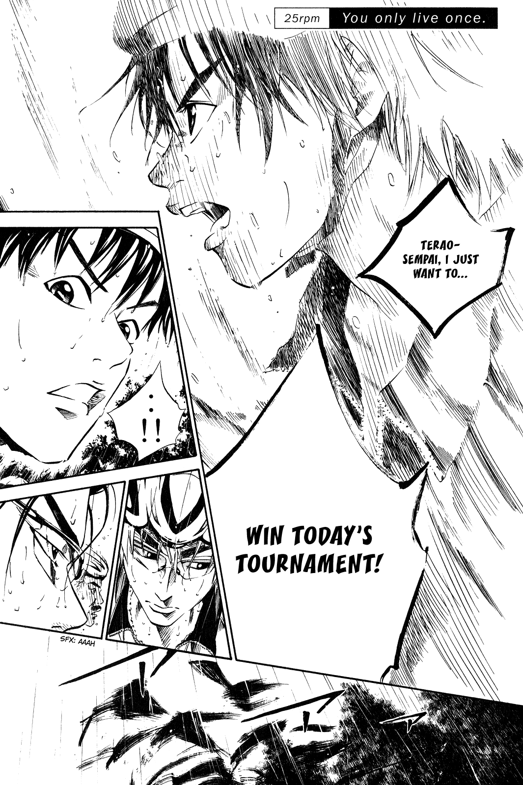 Over Drive Chapter 25 page 2 - Chapter 25 : 25rpm - You only live once.