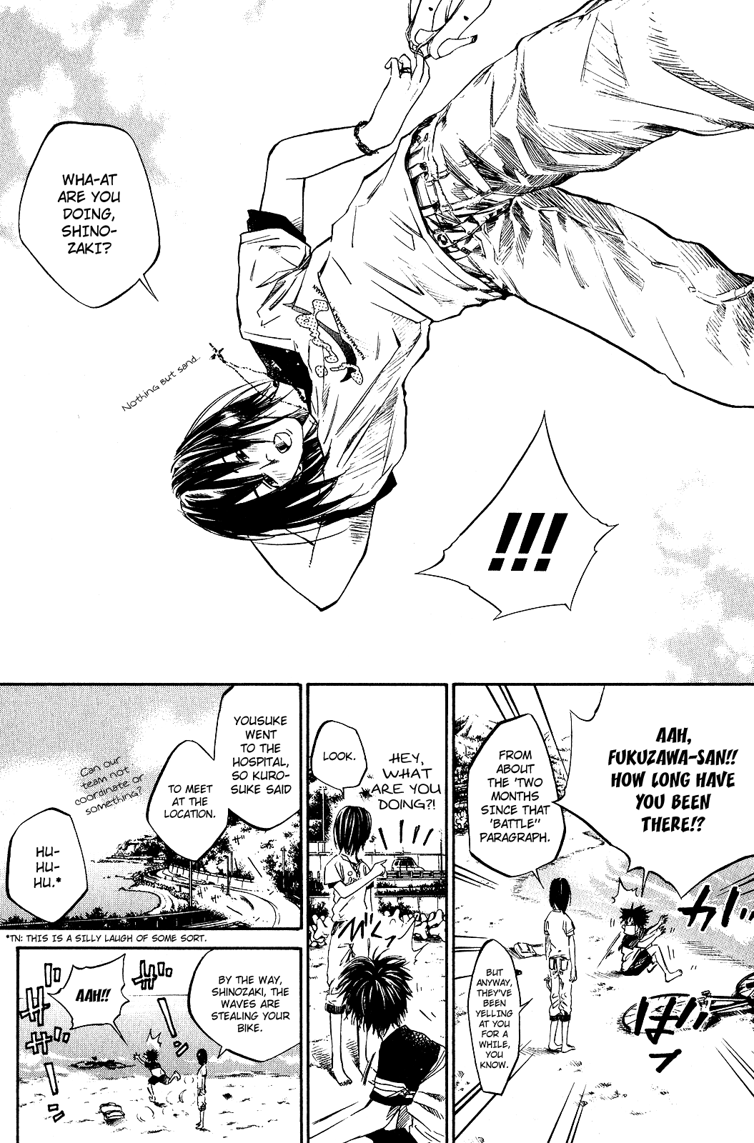 Over Drive Chapter 38 page 7 - Chapter 38 : 38rpm - Lance ARMSTRONG