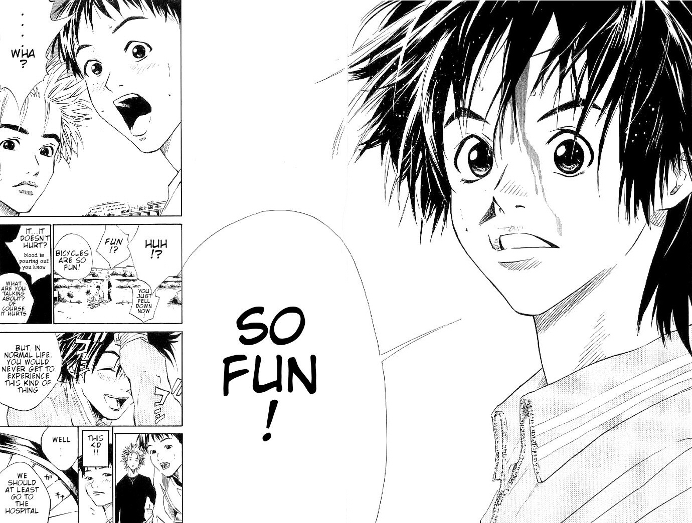 Over Drive Chapter 4 page 19 - Chapter 4 : 04rpm - Don't cry before you are hurt.