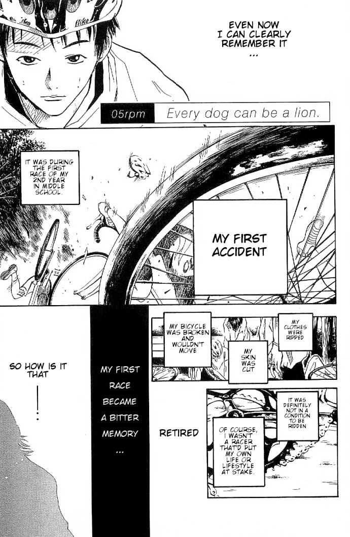 Over Drive Chapter 5 page 1 - Chapter 5 : 05rpm - Every dog can be a lion.