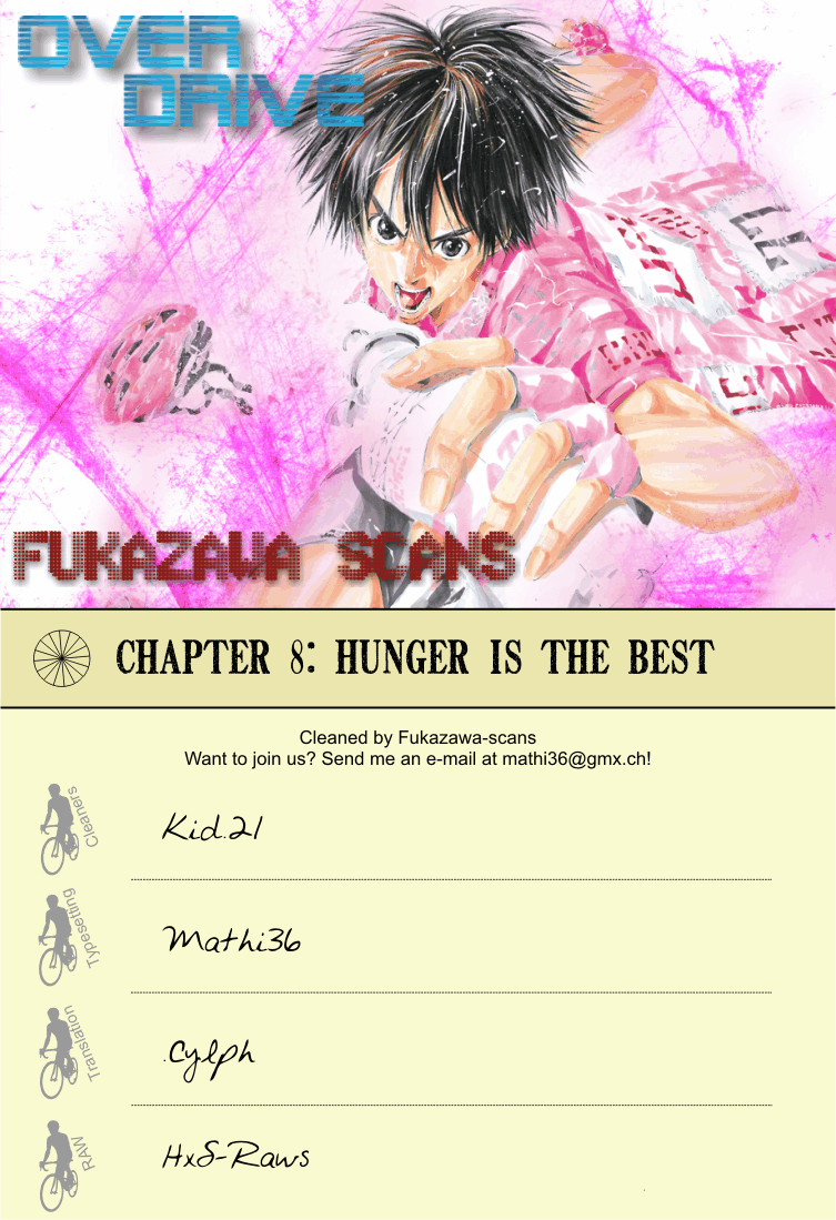 Over Drive Chapter 9 page 1 - Chapter 9 : 09rpm - I was not born yesterday.