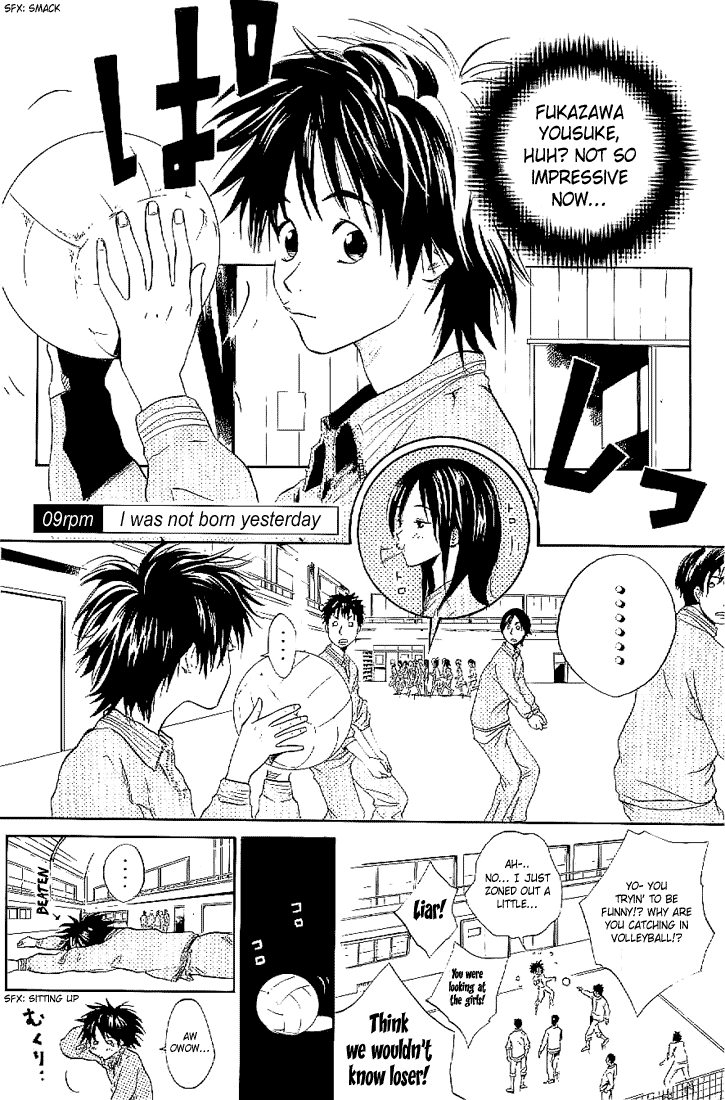 Over Drive Chapter 9 page 2 - Chapter 9 : 09rpm - I was not born yesterday.