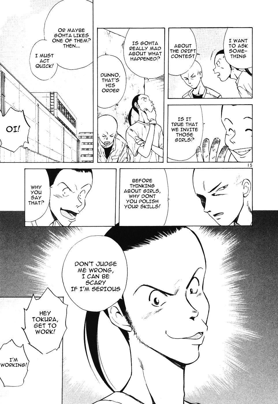 Over Rev! Chapter 105 page 15 - Chapter 105 : From Acrobat