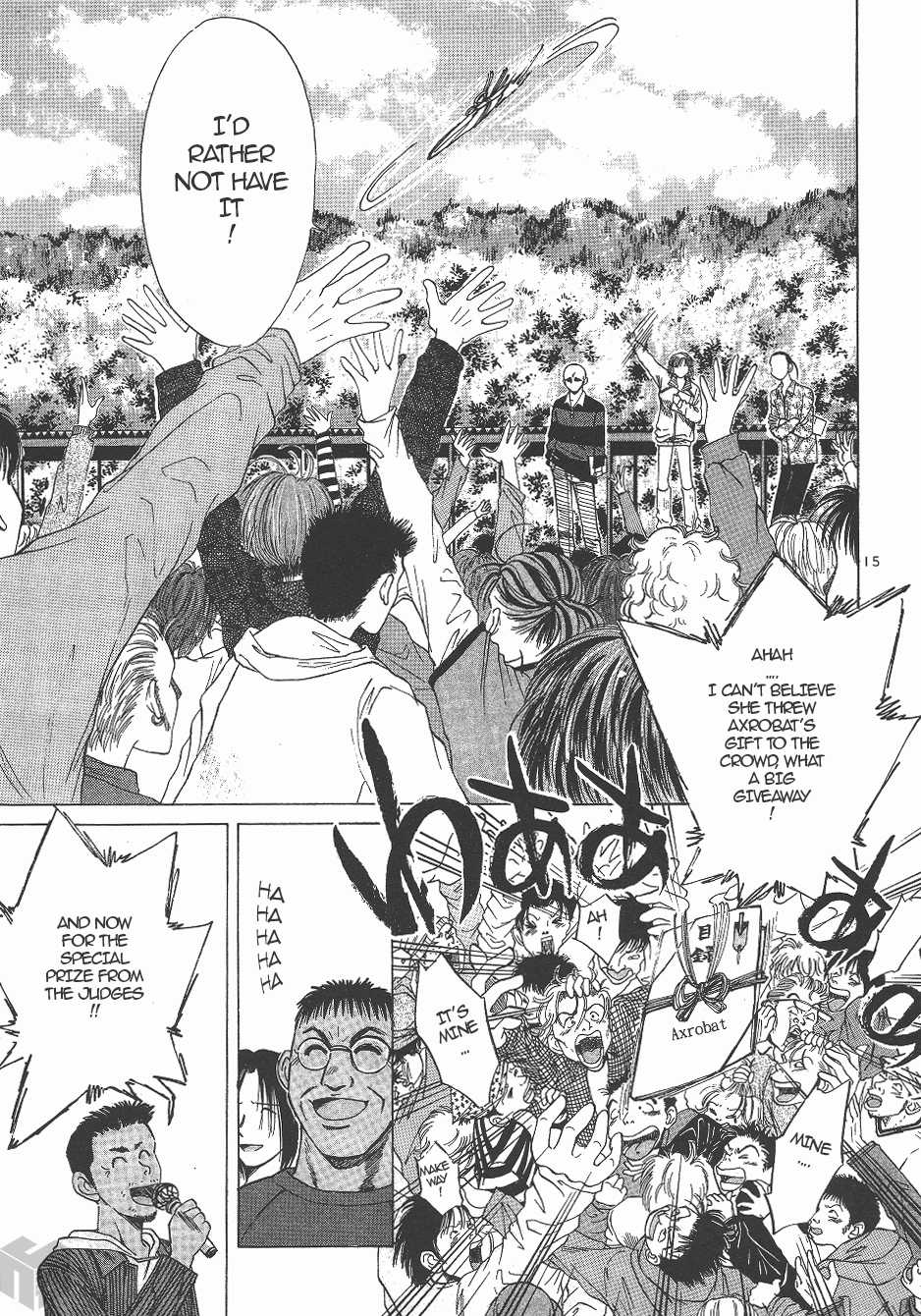 Over Rev! Chapter 133 page 13 - Chapter 133: On the Podium
