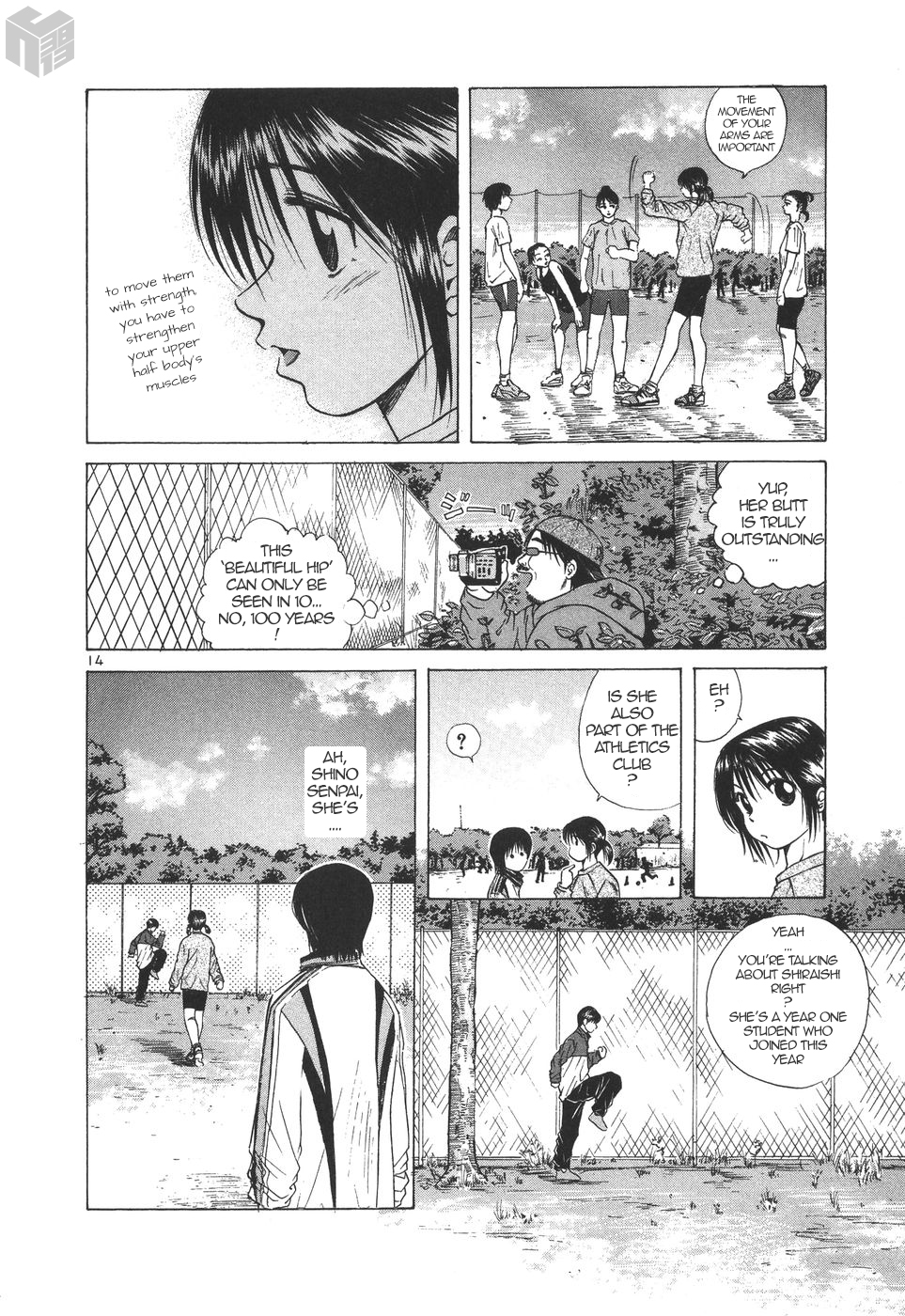 Over Rev! Chapter 176 page 14 - Chapter 176: Ecchi Sensei's Thinking...