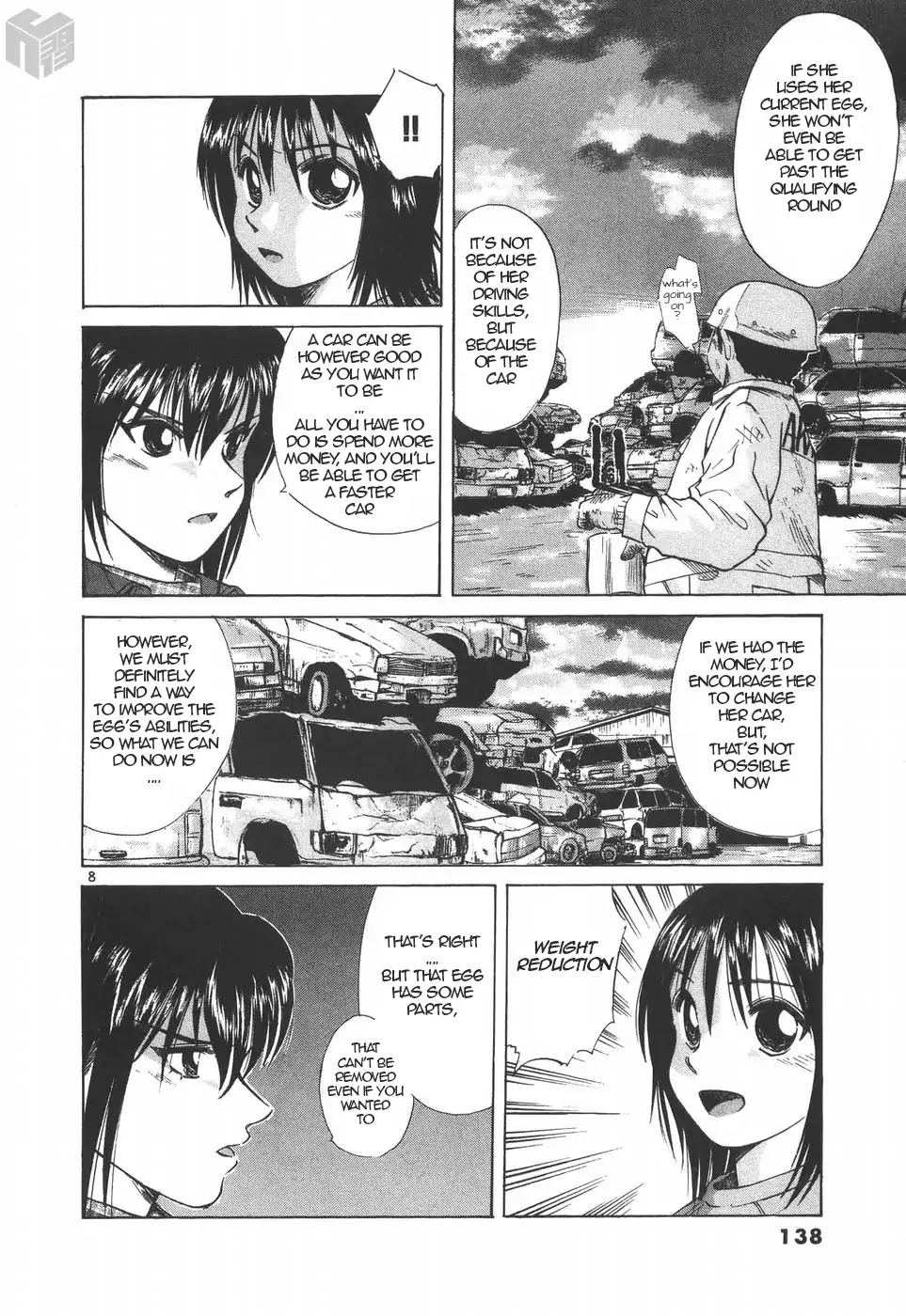 Over Rev! Chapter 190 page 8 - Chapter 190: Weight Reduction?!