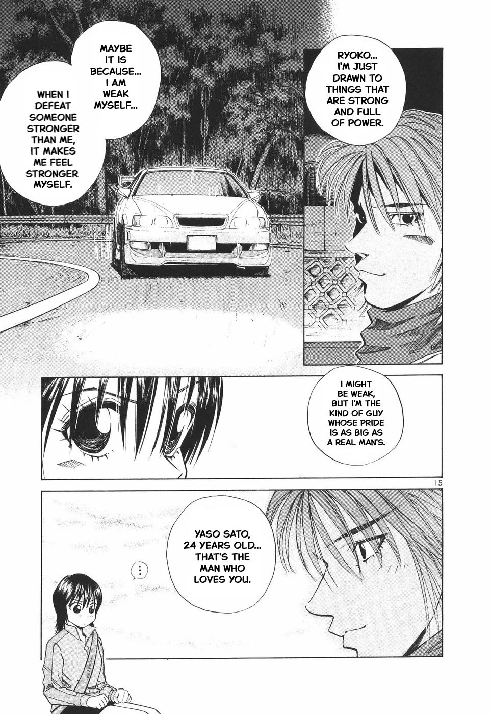 Over Rev! Chapter 299 page 15 - Chapter 299: The Man Who Loves Ryoko