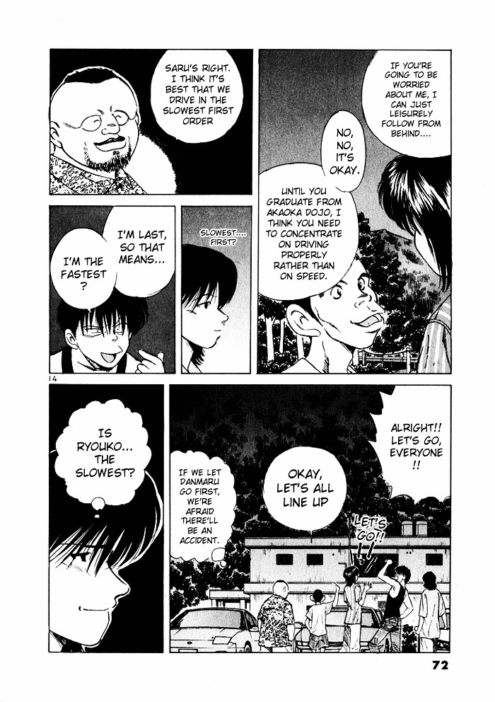 Over Rev! Chapter 36 page 14 - Chapter 36 : Ryouko, Take on the Pass
