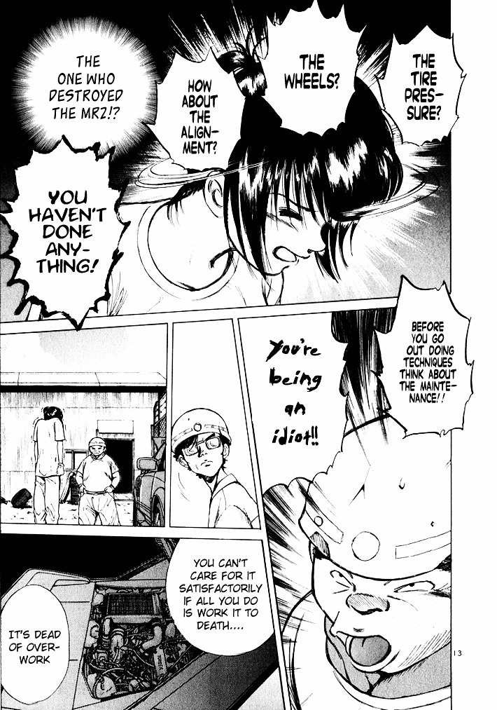 Over Rev! Chapter 41 page 13 - Chapter 41 : President Akaoka Burns with Anger!