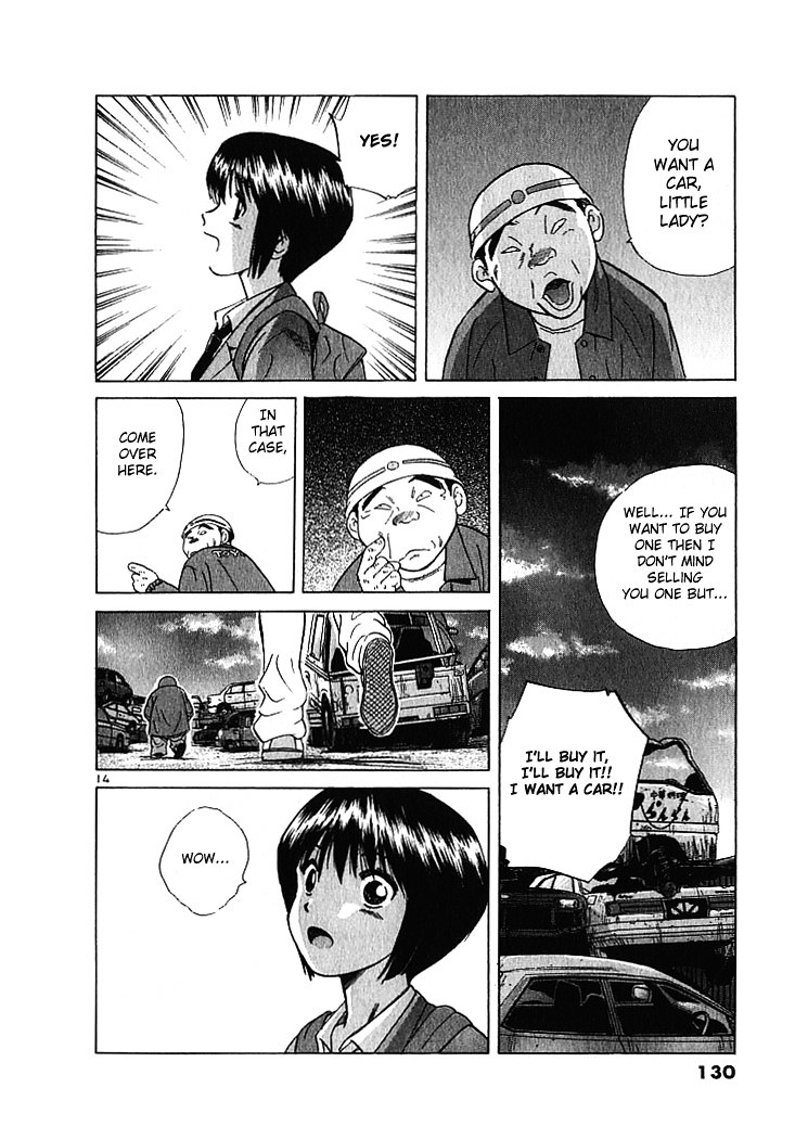 Over Rev! Chapter 6 page 14 - Chapter 6 : The Beloved Car's Colors!