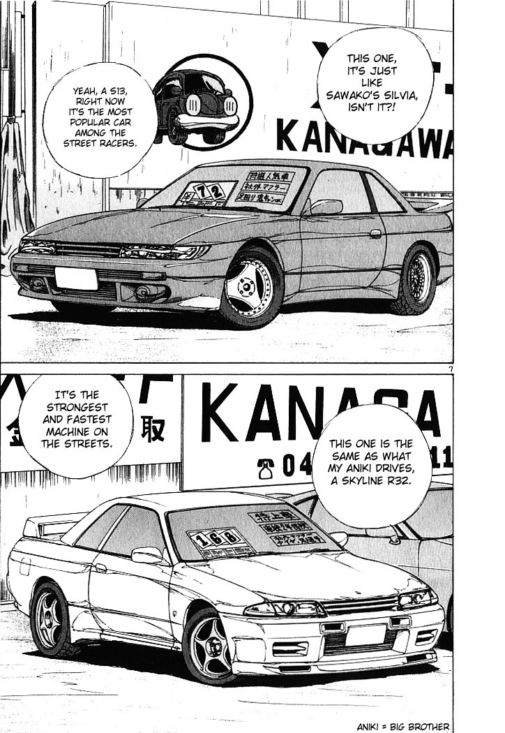 Over Rev! Chapter 6 page 7 - Chapter 6 : The Beloved Car's Colors!
