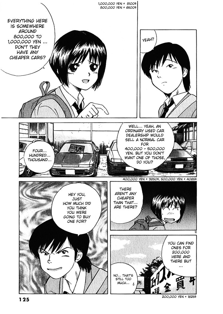 Over Rev! Chapter 6 page 9 - Chapter 6 : The Beloved Car's Colors!