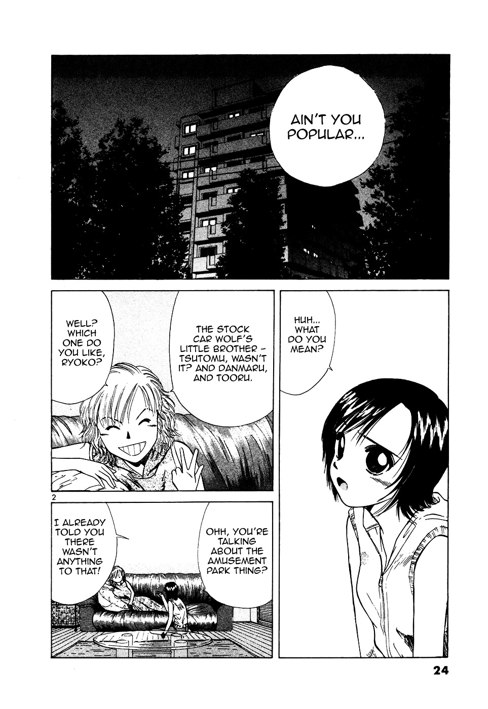 Over Rev! Chapter 93 page 2 - Chapter 93 : 'Shadow' and Daruma
