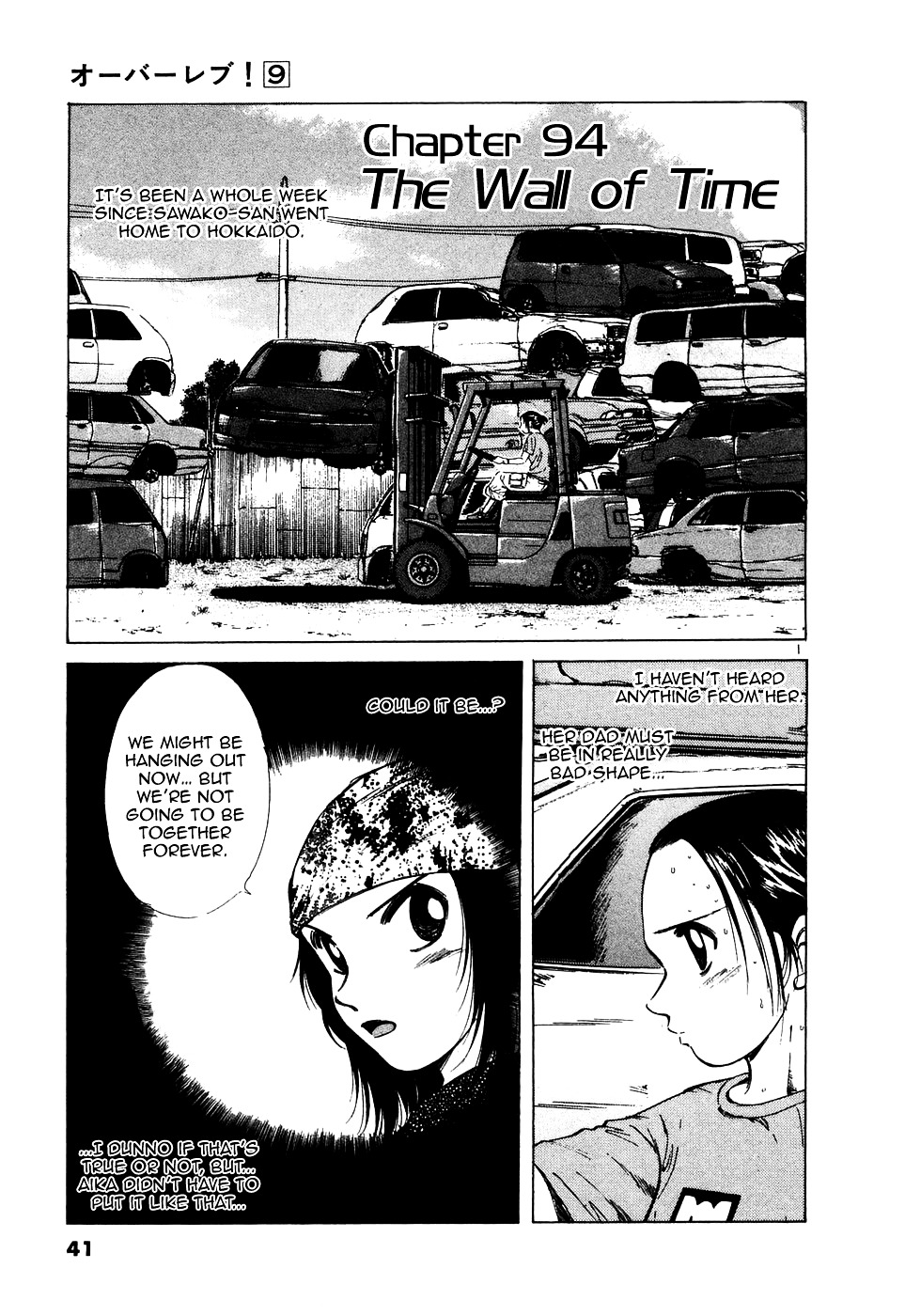 Over Rev! Chapter 94 page 1 - Chapter 94 : The Wall of Time
