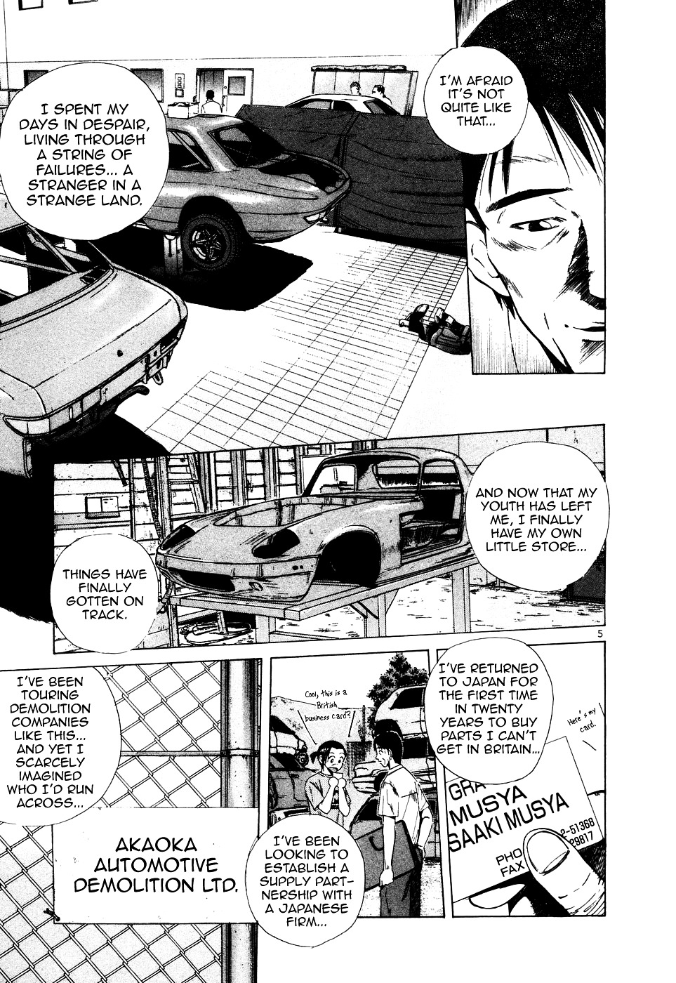 Over Rev! Chapter 94 page 5 - Chapter 94 : The Wall of Time