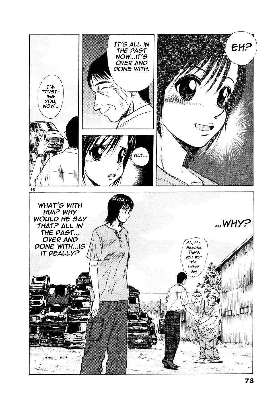 Over Rev! Chapter 95 page 18 - Chapter 95 : Distant Memory...