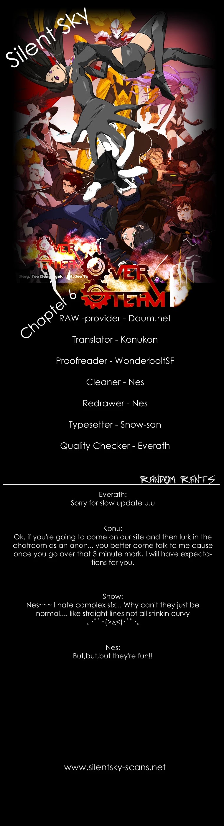Over Steam Chapter 6 page 1 - Chapter 6