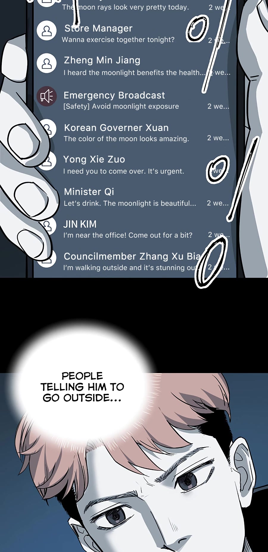 Over the Moon Chapter 9 page 39 - Chapter 9