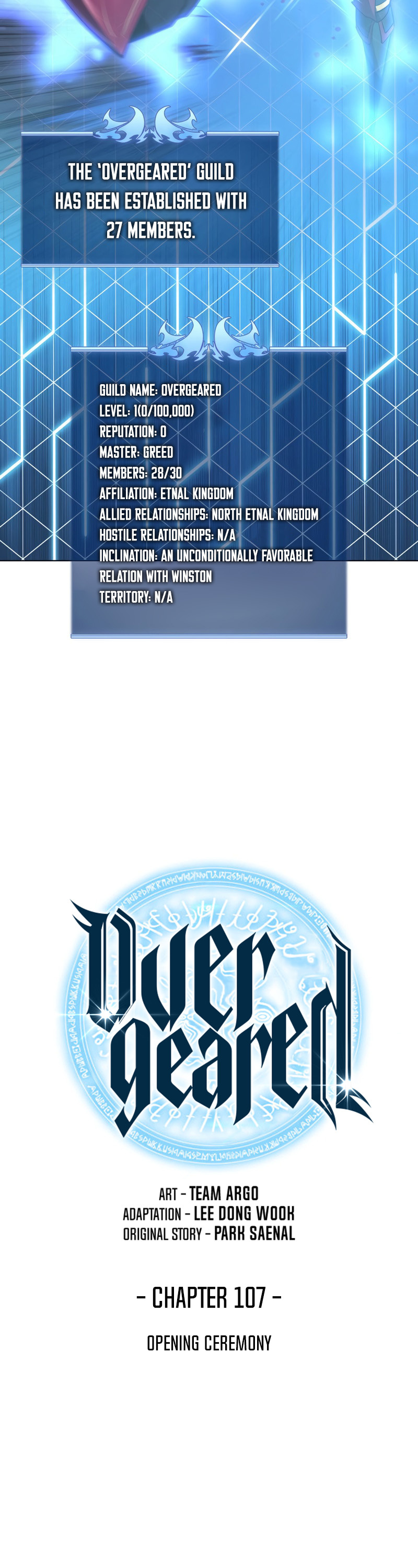 Overgeared (Team Argo) Chapter 107 page 15 - Chapter 107: Opening Ceremony