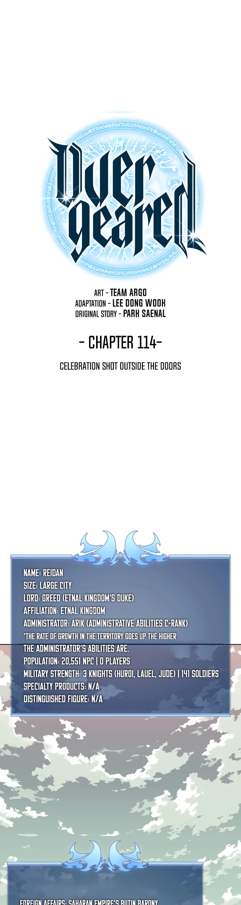 Overgeared (Team Argo) Chapter 114 page 2 - Chapter 114: Celebration Shot Outside the Doors