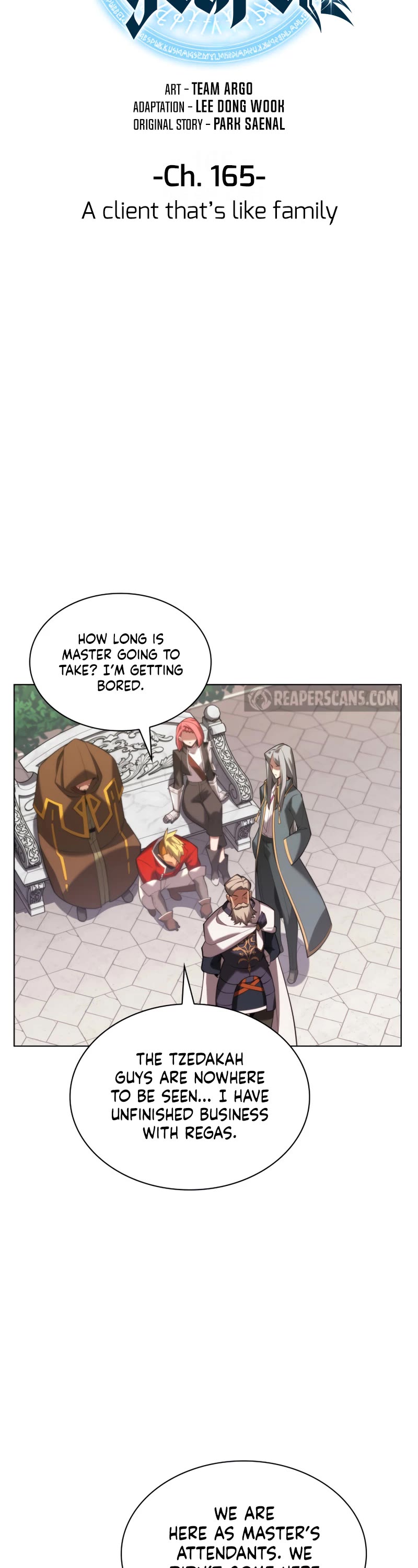 Overgeared (Team Argo) Chapter 165 page 7 - Chapter 165: A client that’s like family