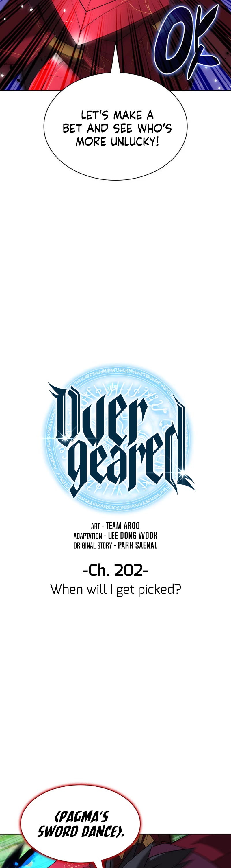 Overgeared (Team Argo) Chapter 202 page 7 - Chapter 202: When will I get picked?