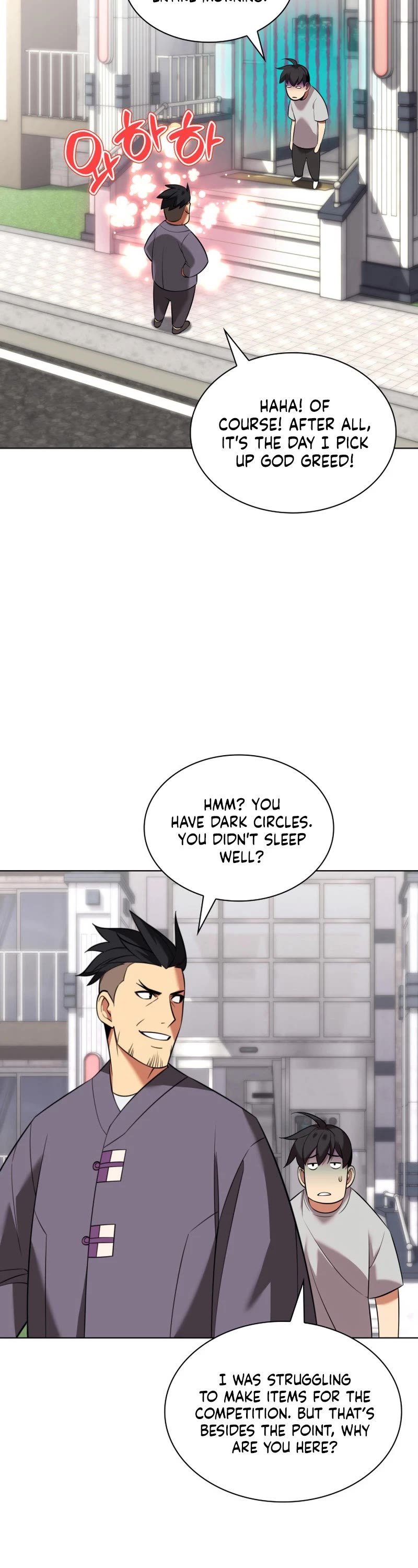 Overgeared (Team Argo) Chapter 208 page 12 - Chapter 208: You Guys Eat The Rest