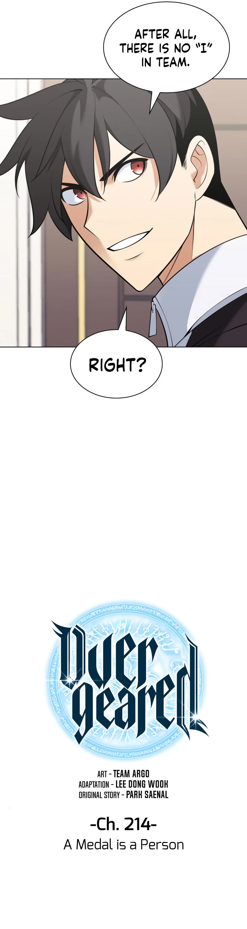 Overgeared (Team Argo) Chapter 214 page 6 - Chapter 214: A Medal is a Person