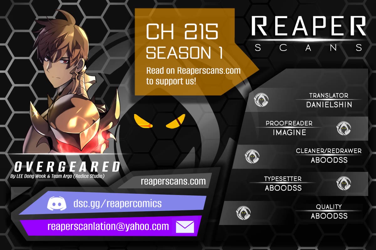 Overgeared (Team Argo) Chapter 215 page 1 - Chapter 215: Cursed Hands