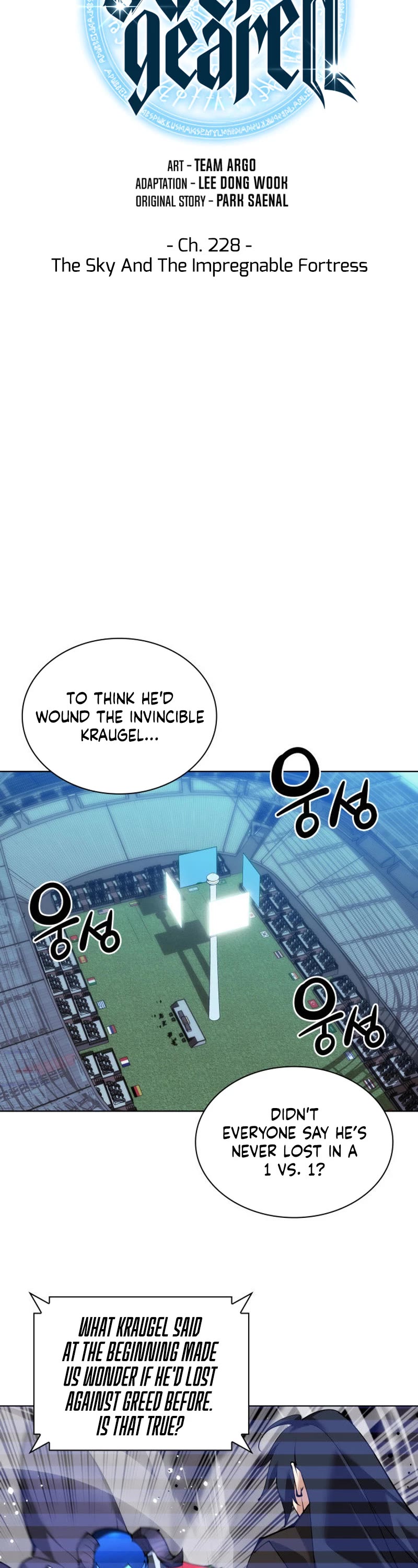 Overgeared (Team Argo) Chapter 228 page 5 - Chapter 228: The Sky And The Impregnable Fortress