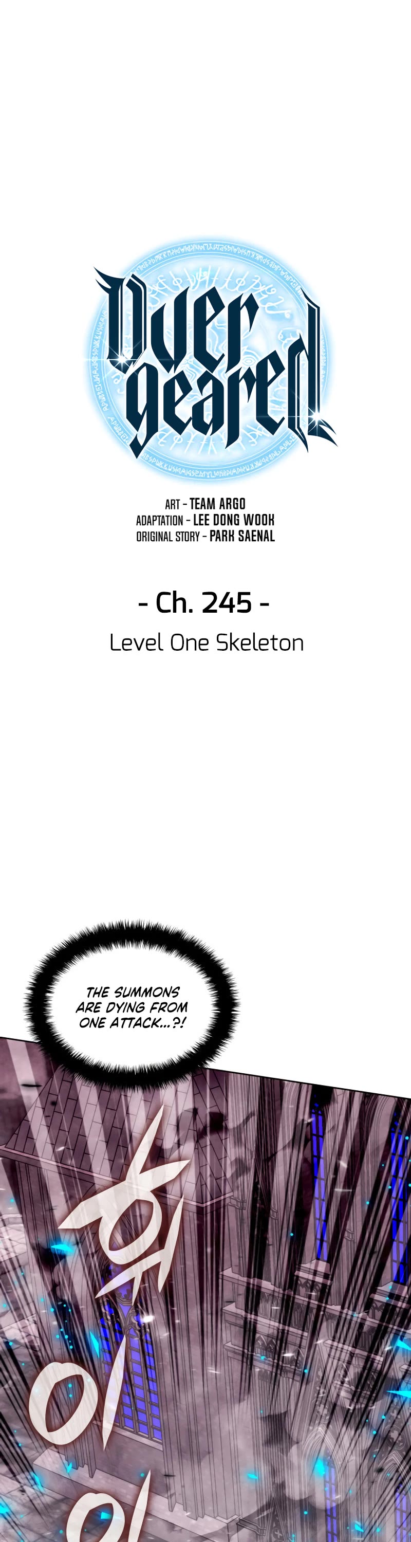 Overgeared (Team Argo) Chapter 245 page 2 - Chapter 245: Level One Skeleton