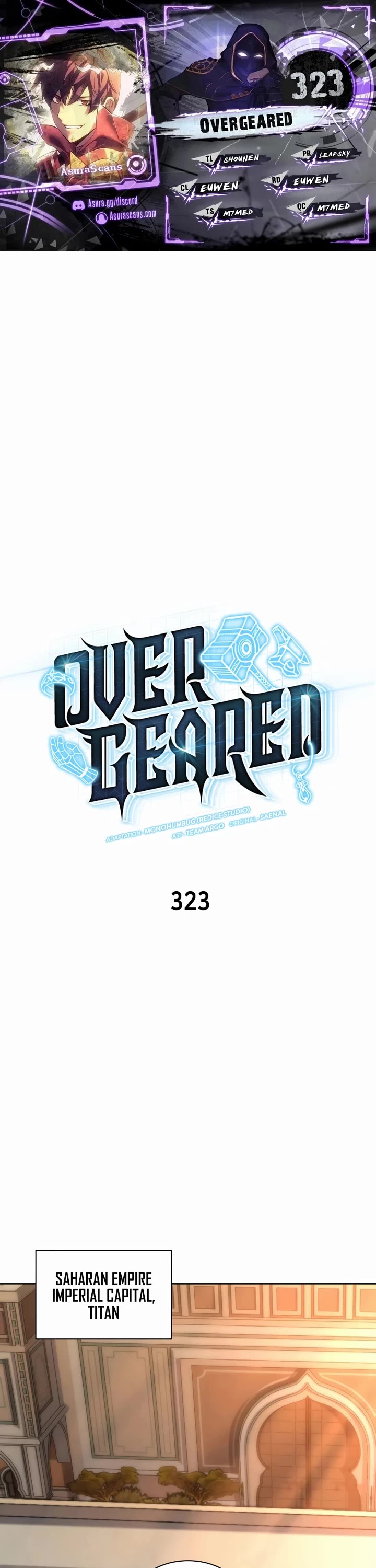 Overgeared (Team Argo) Chapter 323 page 1 - Chapter 323: Another Man's Choice