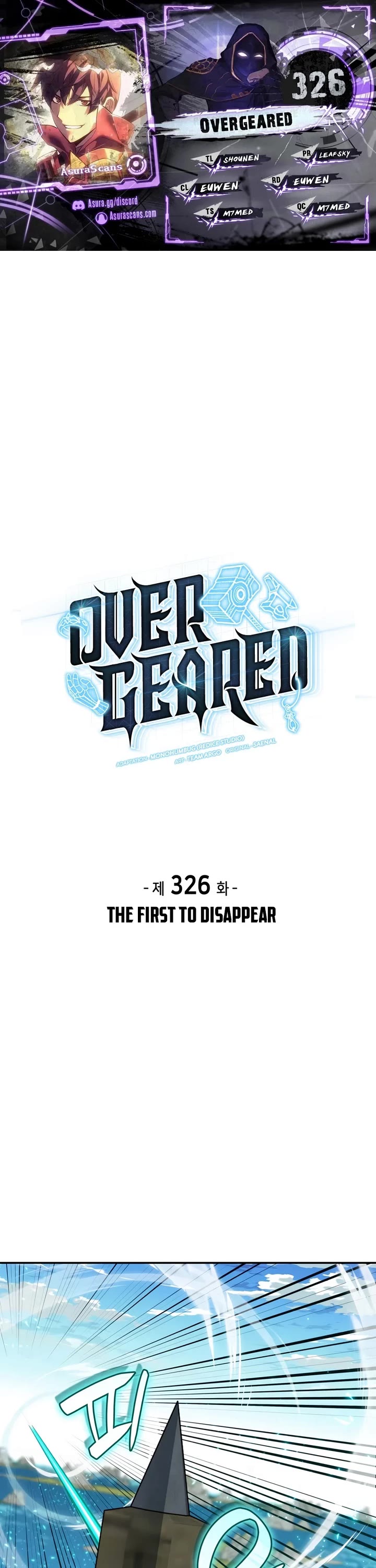 Overgeared (Team Argo) Chapter 326 page 1 - Chapter 326: The First to Disappear