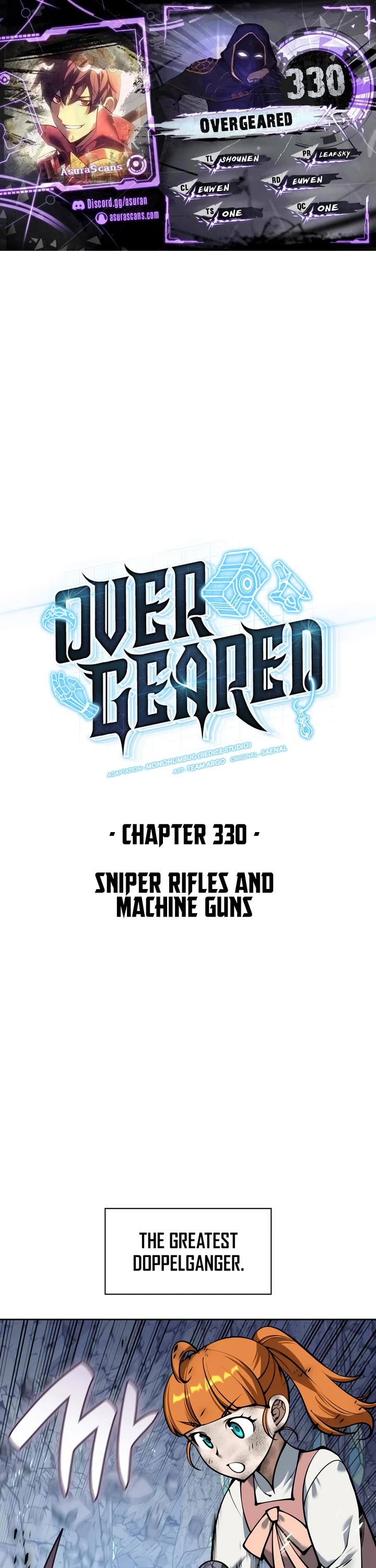 Overgeared (Team Argo) Chapter 330 page 1 - Chapter 330: Sniper Rifles and Machine Guns