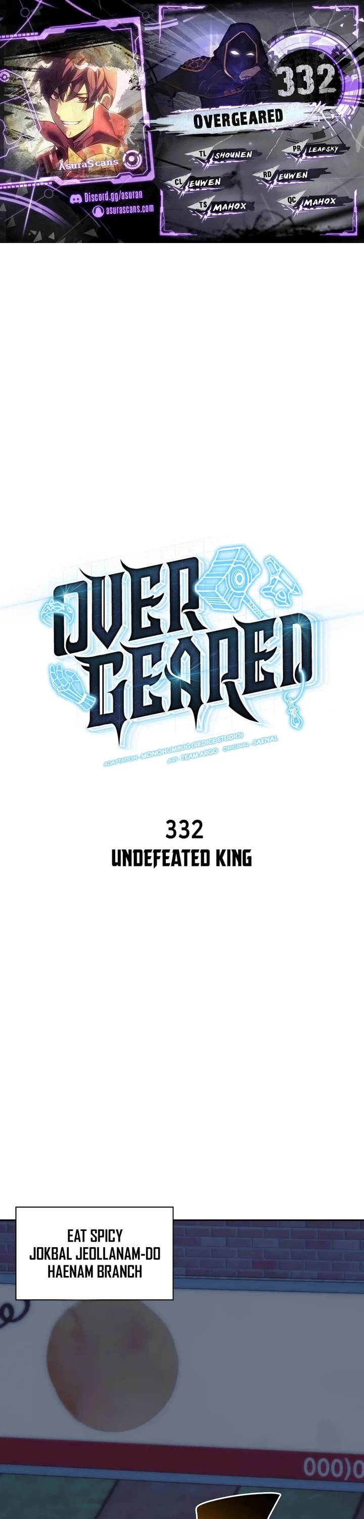 Overgeared (Team Argo) Chapter 332 page 1 - Chapter 332