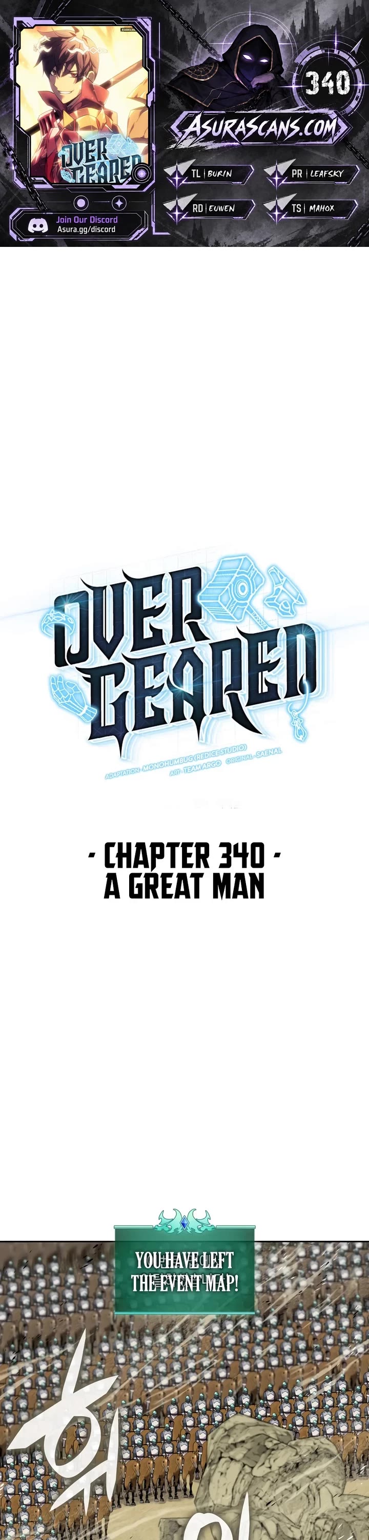 Overgeared (Team Argo) Chapter 340 page 1 - Chapter 340: A Great Man