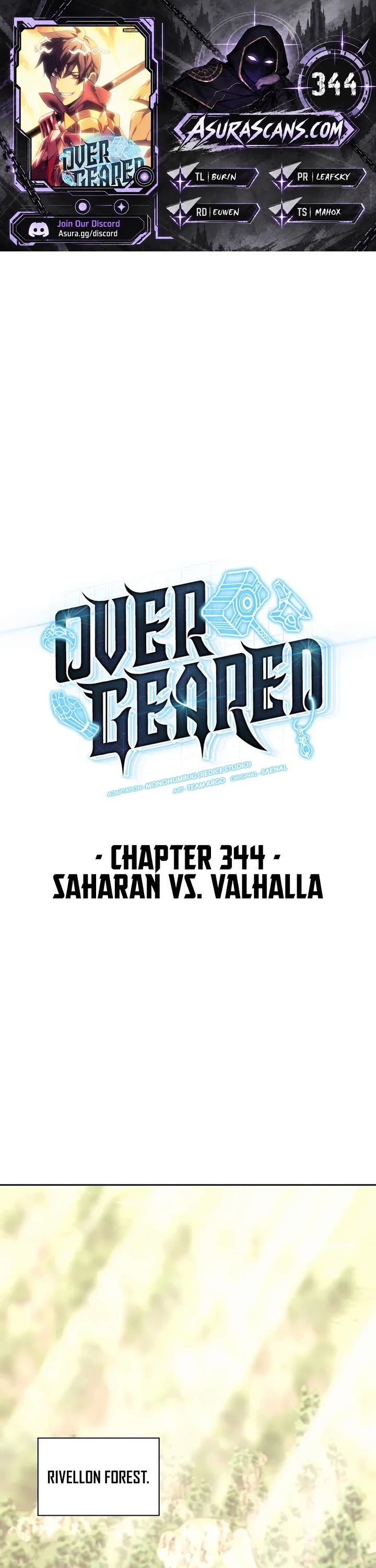 Overgeared (Team Argo) Chapter 344 page 1 - Chapter 344: Saharan vs. Valhalla