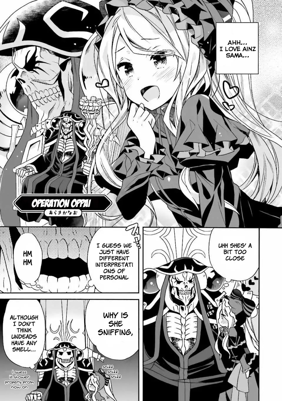 Overlord La Carte Chapter 1 page 5 - Chapter 1: Operation Oppai