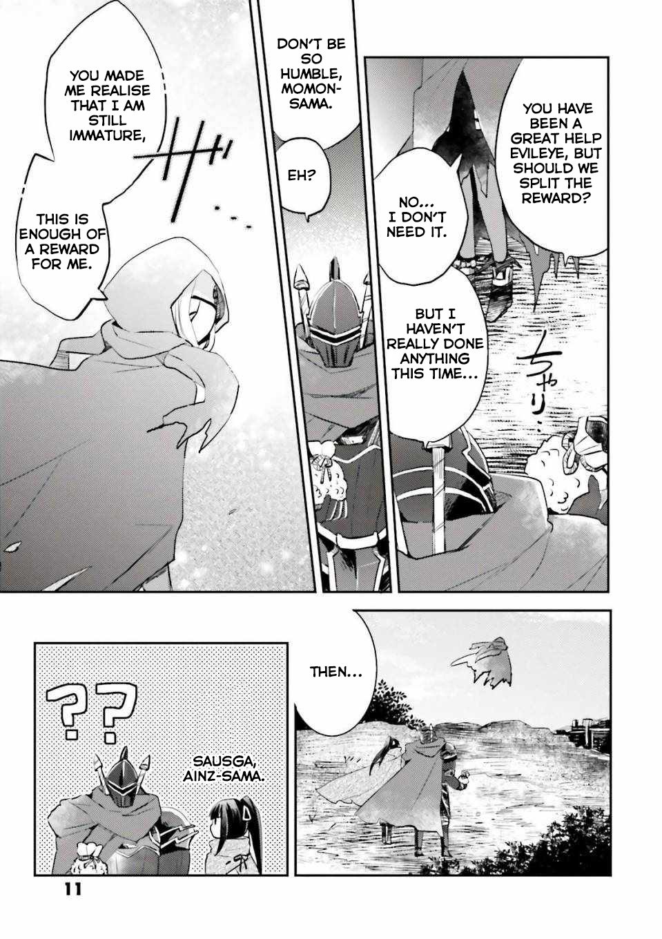 Overlord La Carte Chapter 15 page 11 - Chapter 15: Evileye's road to love