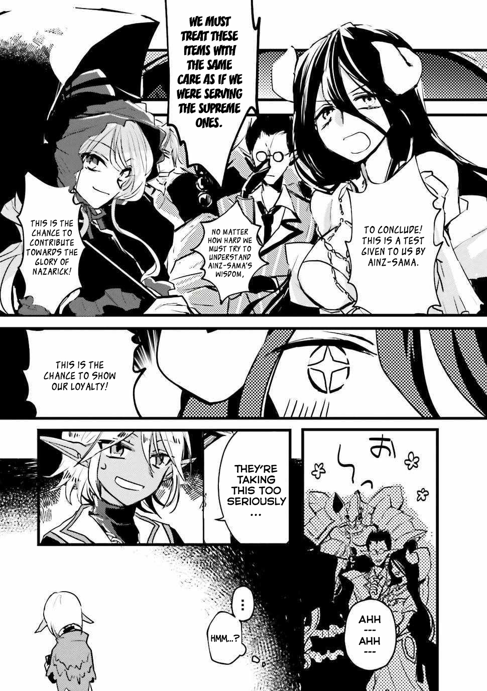Overlord La Carte Chapter 24 page 3 - Chapter 24: If nazarick had video games