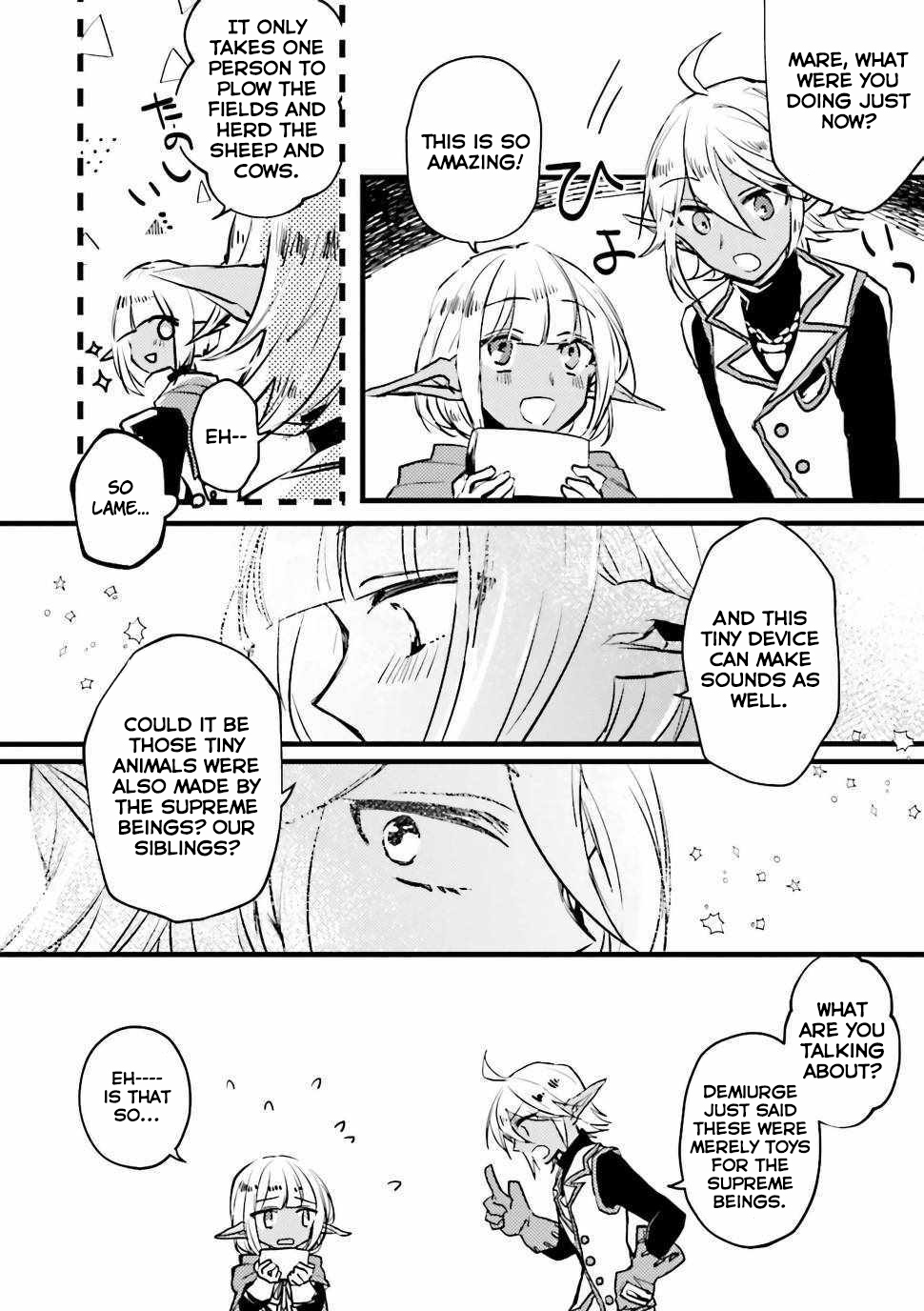 Overlord La Carte Chapter 24 page 4 - Chapter 24: If nazarick had video games