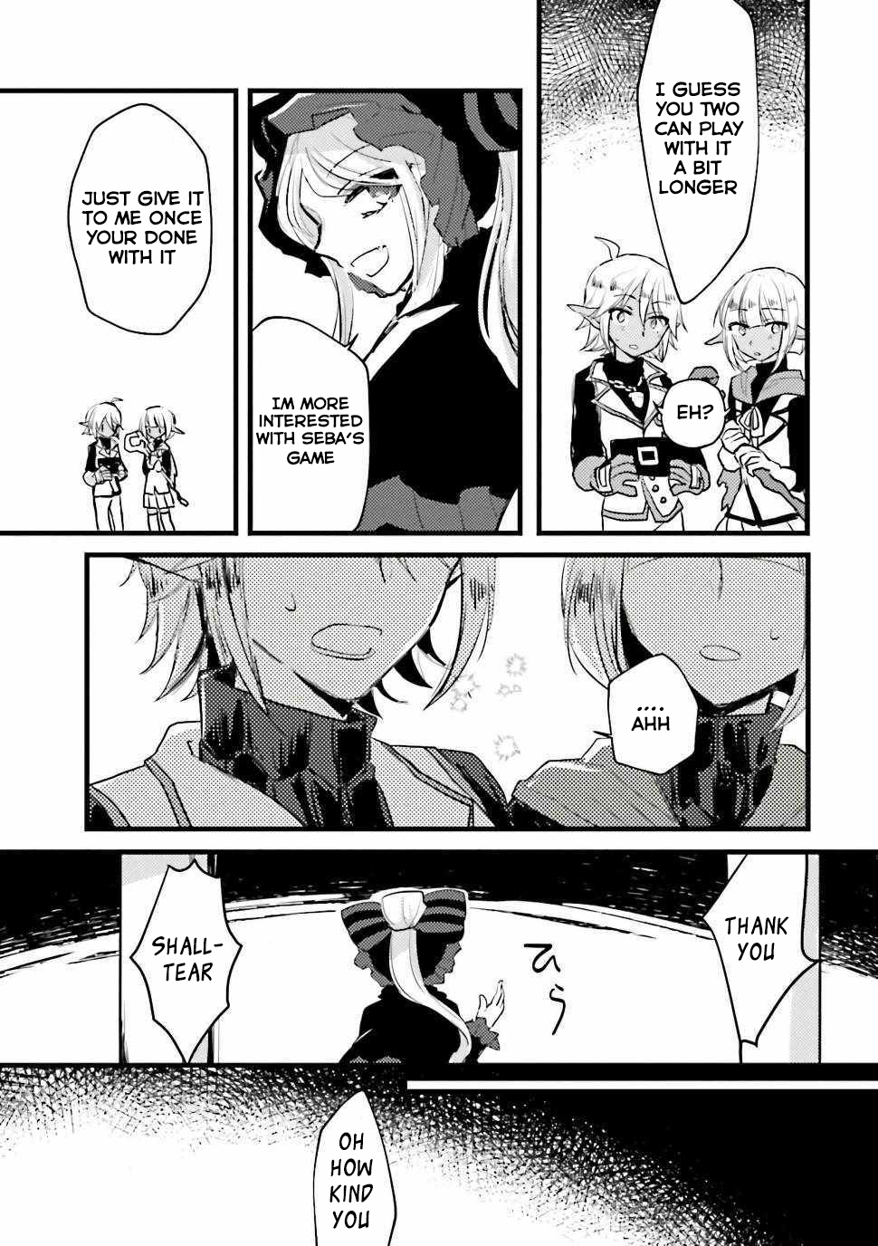 Overlord La Carte Chapter 24 page 8 - Chapter 24: If nazarick had video games