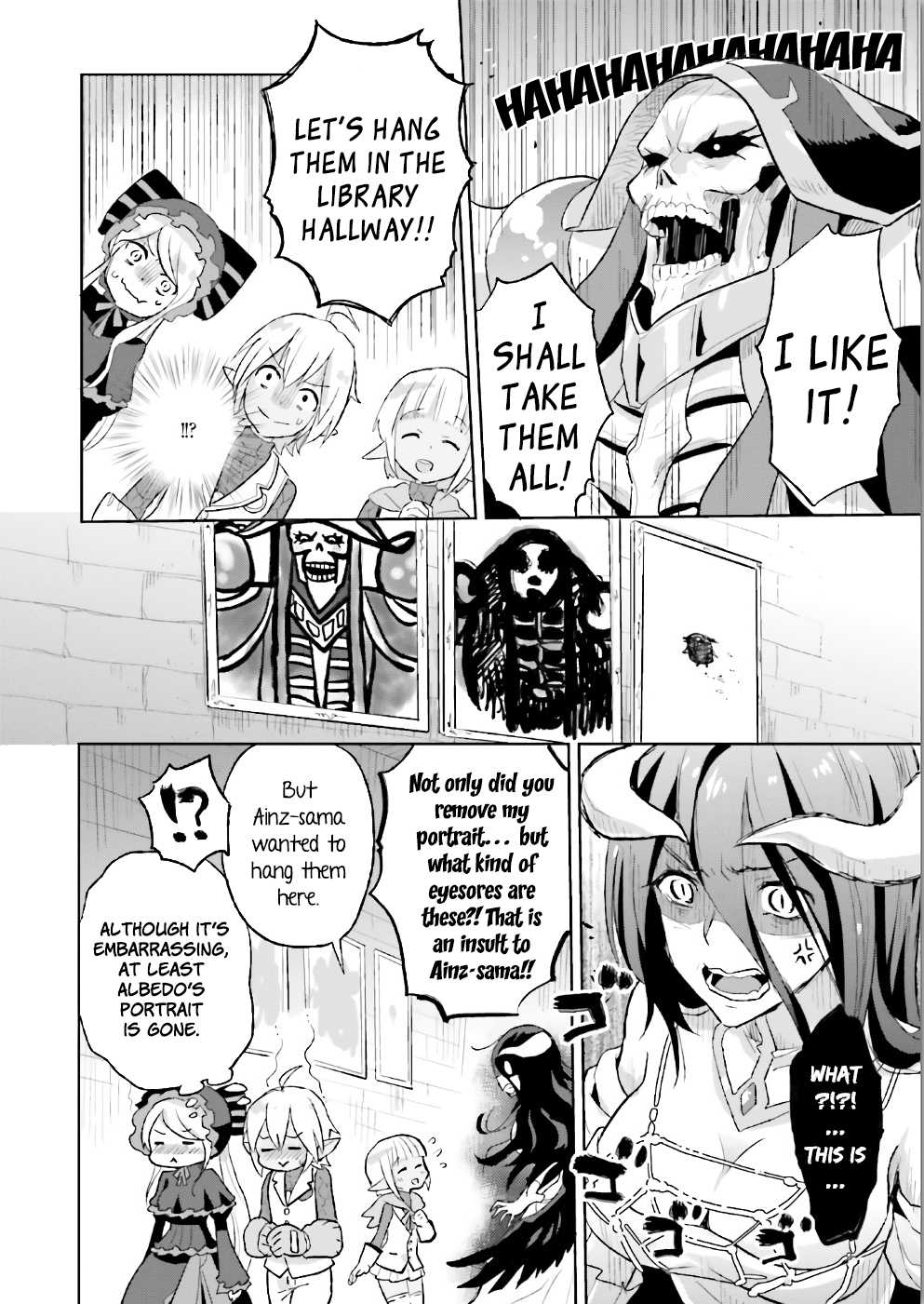 Overlord La Carte Chapter 27 page 8 - Chapter 27: Ainz sama’s portrait