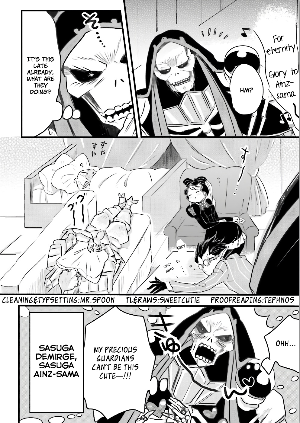 Overlord La Carte Chapter 28 page 8 - Chapter 28: Midnight in Nazarick