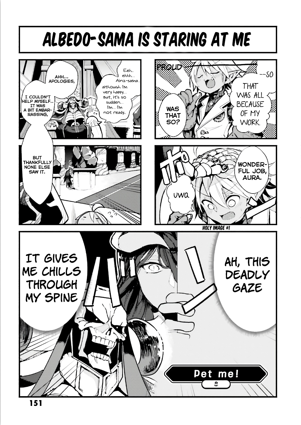Overlord La Carte Chapter 29 page 1 - Chapter 29: Pat me!