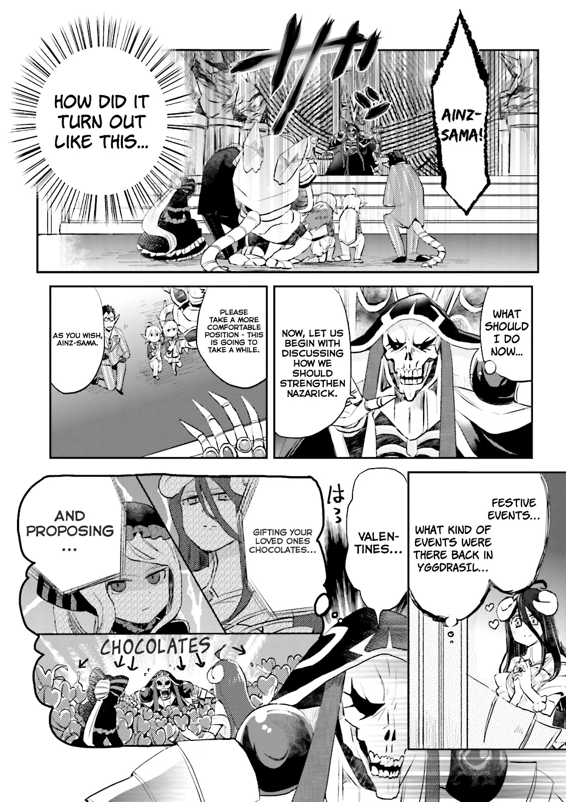 Overlord La Carte Chapter 3 page 2 - Chapter 3: four seasons in nazarick