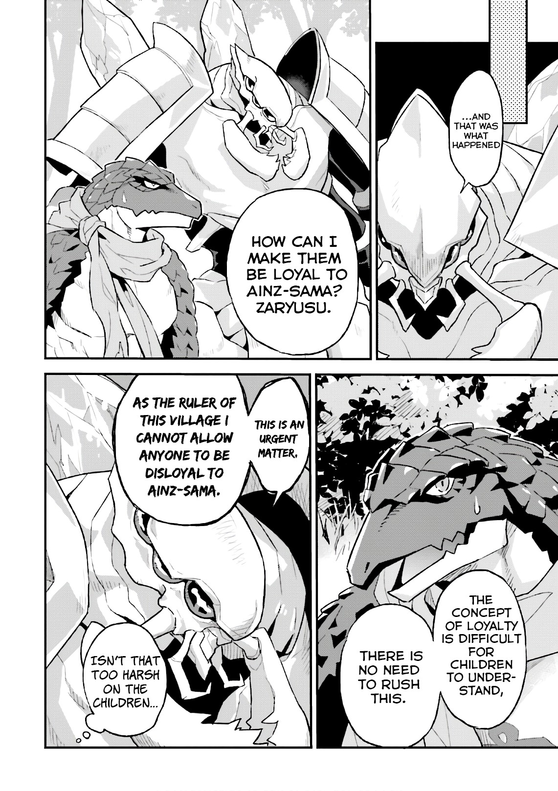 Overlord La Carte Chapter 33 page 4 - Chapter 33: To demonstrate loyalty to Ainz-sama...!