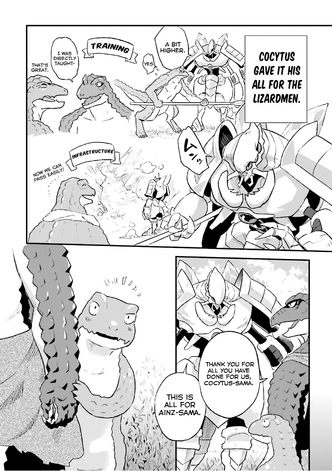 Overlord La Carte Chapter 33 page 6 - Chapter 33: To demonstrate loyalty to Ainz-sama...!